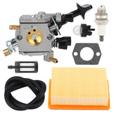 Hipa Carburetor Kit For Stihl BR430 BR350 BR450 63.3cc SR 450 430 Backpack Blower Mistblower / Sprayer # 4244-120-0606 C1Q-S220